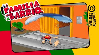 El Abuelo Paracaidista | La Familia Del Barrio | Comedy Central LA