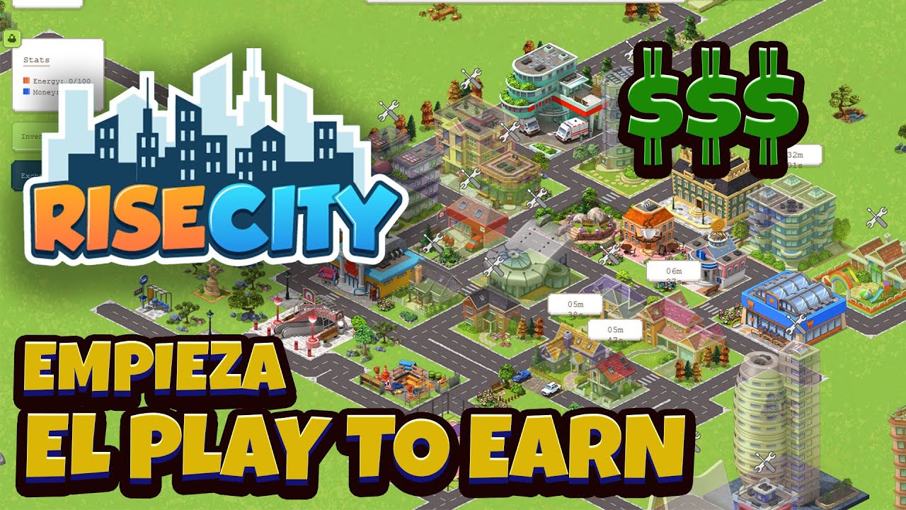 RISE CITY 🏠 | EMPIEZA EL PLAY TO EARN !! ¿COMO SE GANA?