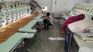 এমব্রয়ডারি মেশিন যেভাবে কাজ করে Ambroydary machine bangladesh😱 screenshot 5