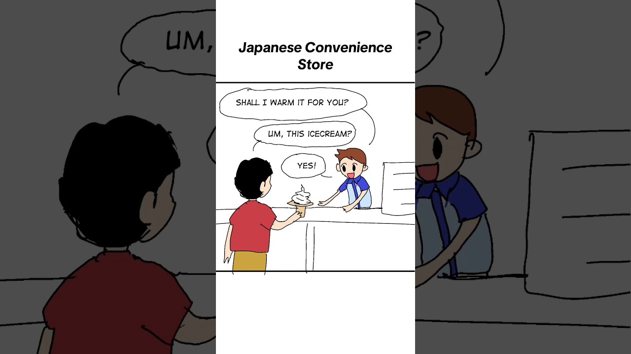 Japanese Convenience Store #comic