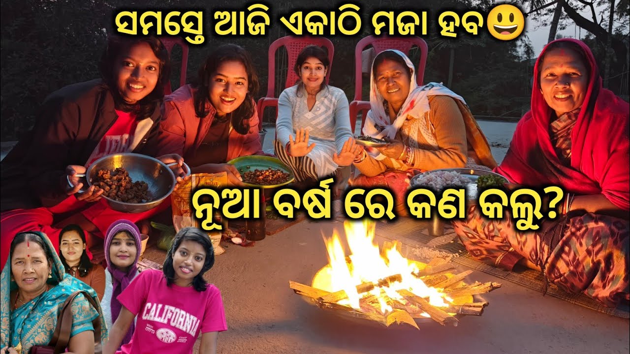 ନୂଆ ବର୍ଷ ପାଇଁ କଣ କଲୁ?😃