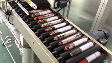 Sausage labeling machine