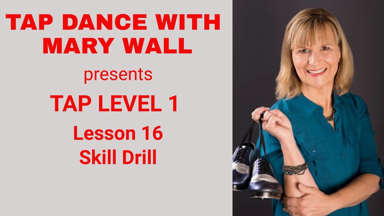 How to Tap Dance Level 1 Lesson 16 Skill Drill YouTube