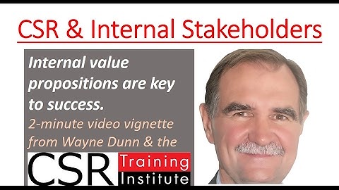 CSR and Internal Stackholders