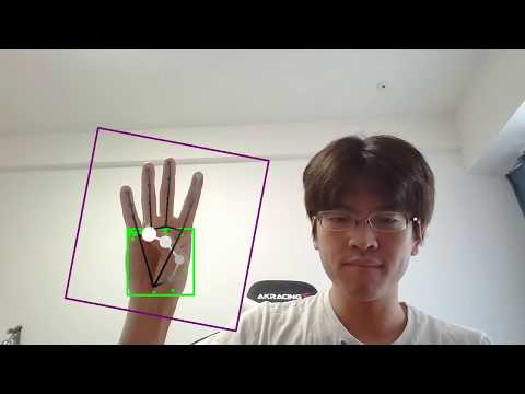 MediaPipe Multi Hand Tracking 手のポーズ認識