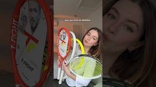 Love a Tecnifibre tennis racket #tennis #tennisracket #tennisplayer #tennislifestyle