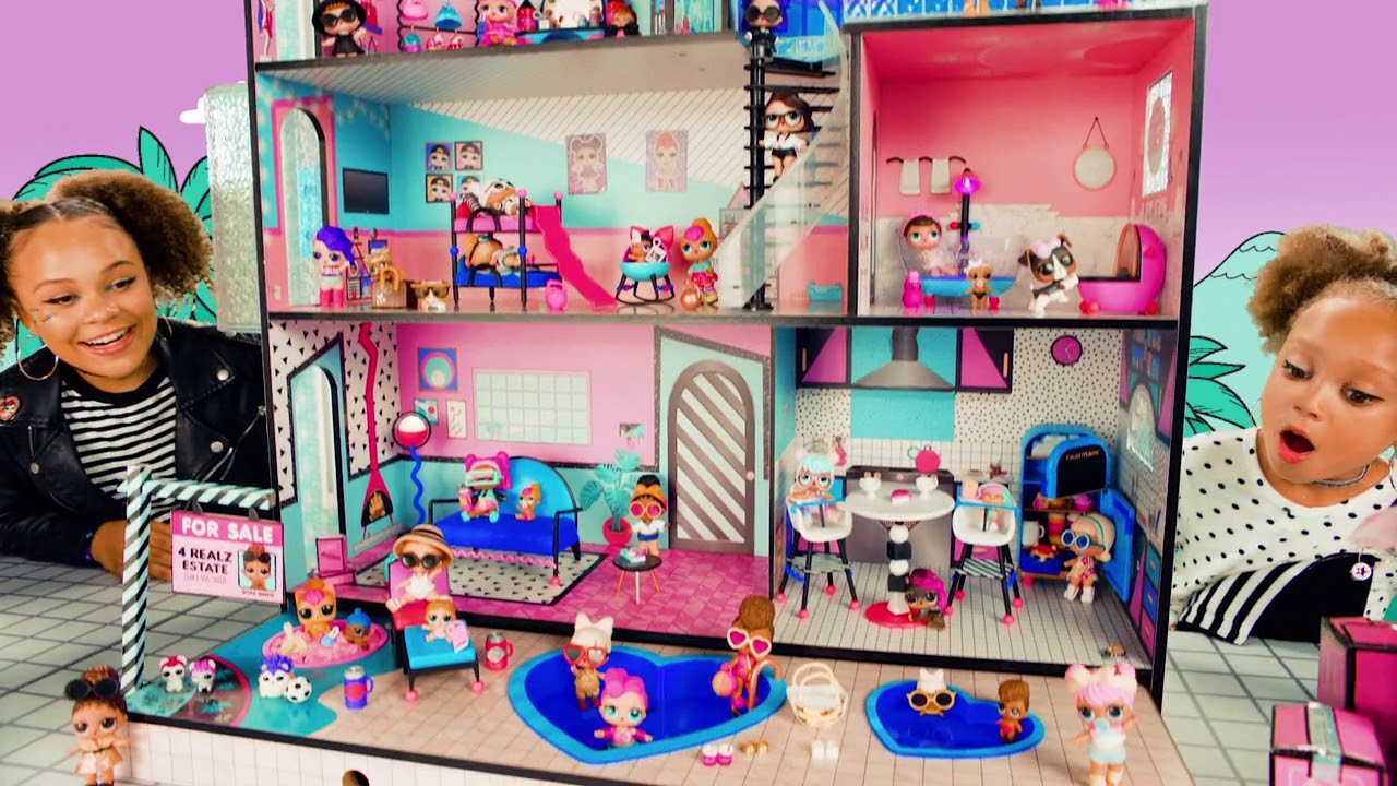 lol surprise doll house 2018