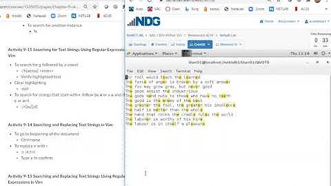 Searching and Replacing Text Strings in Vim