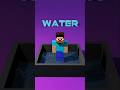 Minecraft Steve vs. EVERY Liquid! 🌊🍯 #asmr #satisfying
