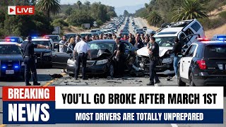 March 2026 Is Here: The New California Driving Laws That Could Bankrupt You Overnight
