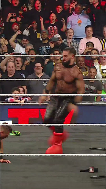 Seth Rollins with a MASSIVE stomp on The Miz! #Short