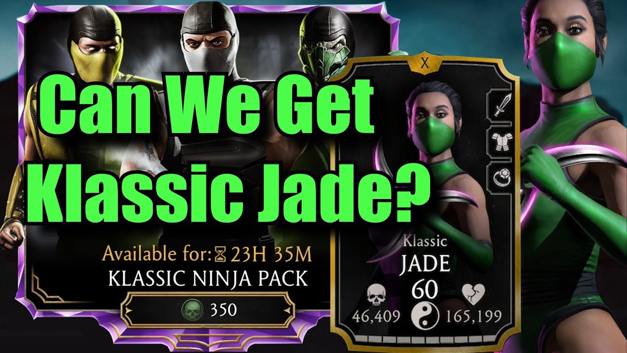 Can We Get Klassic Jade from Klassic Ninja Pack? | MK Mobile Pack Opening