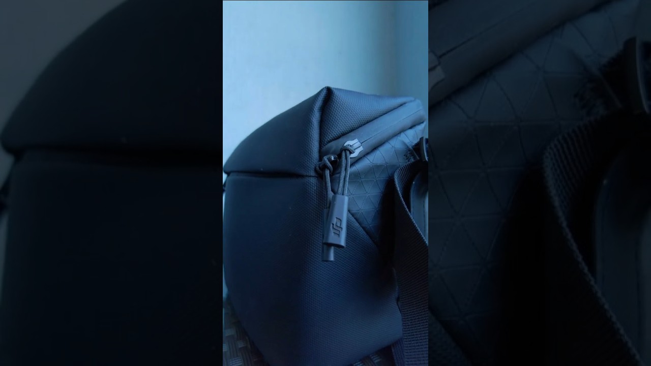 How to compactly pack the DJI drone in the original bag 