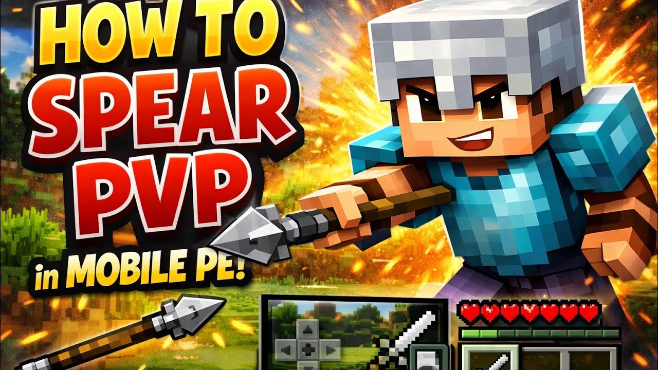 How to spear pvp in mobile - YouTube
