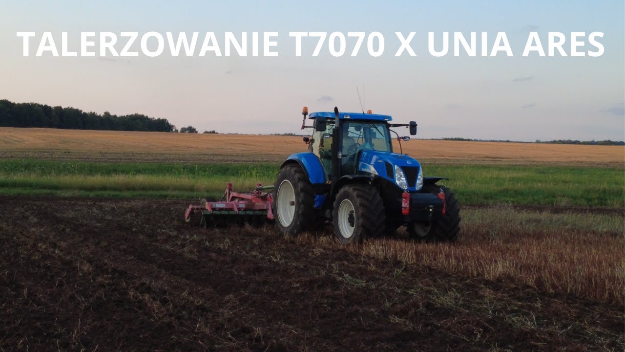 New Holland T7070 x Unia Ares