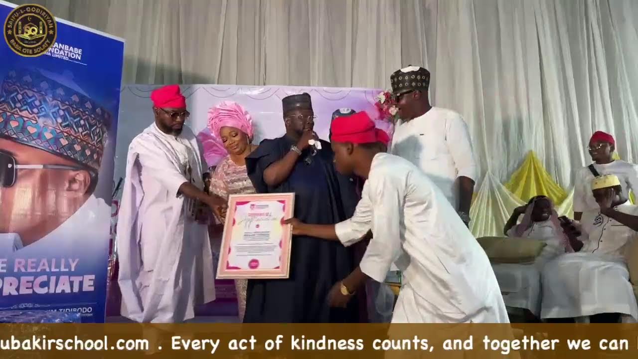 Launching of Foundation & Welcome back from the Holy land