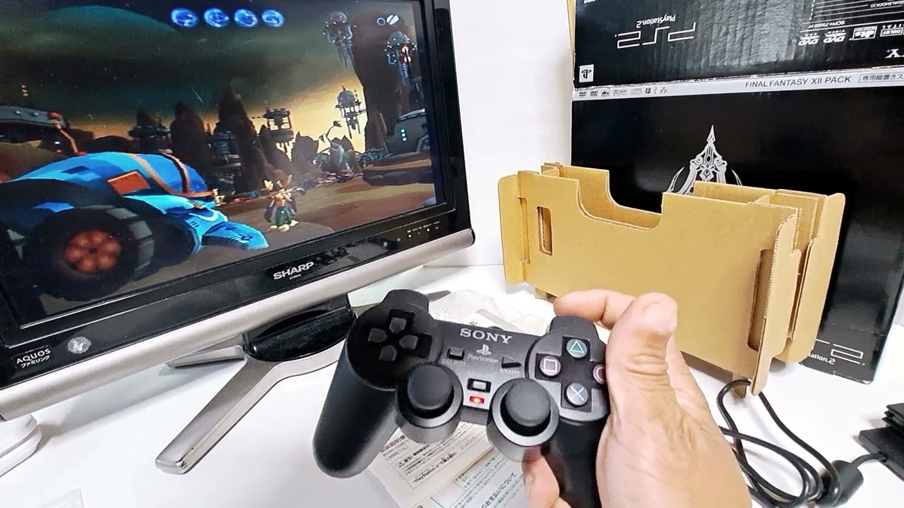 Sony Playstation 2 Slim Final fantasy XII SCPH 75000 FF !! - YouTube
