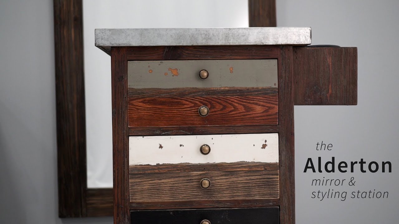 Alderton Mirror and Styling Station | Minerva Beauty