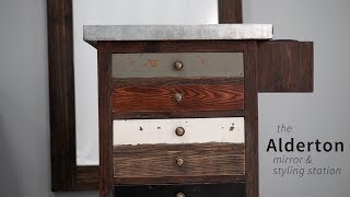 Alderton Mirror and Styling Station | Minerva Beauty