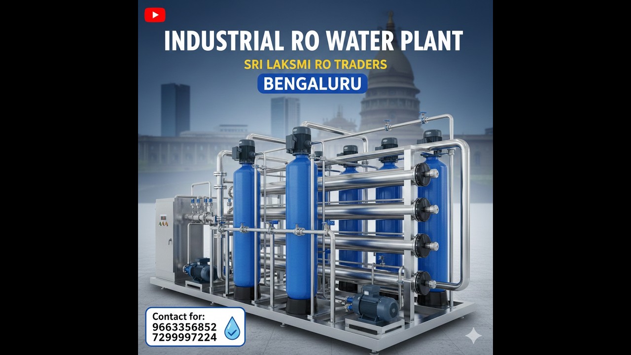 Industrial Ro water plant installation & supply process @SriLakshmiROTraders #ro #industrialroplant
