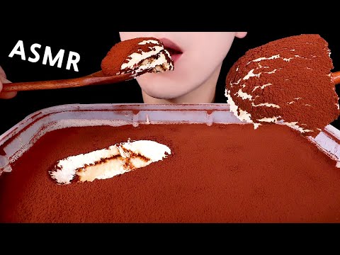 ASMR 투썸 티라미수 파티팩 Tiramisu (eating sounds) 먹방 [mukbang] 咀嚼音