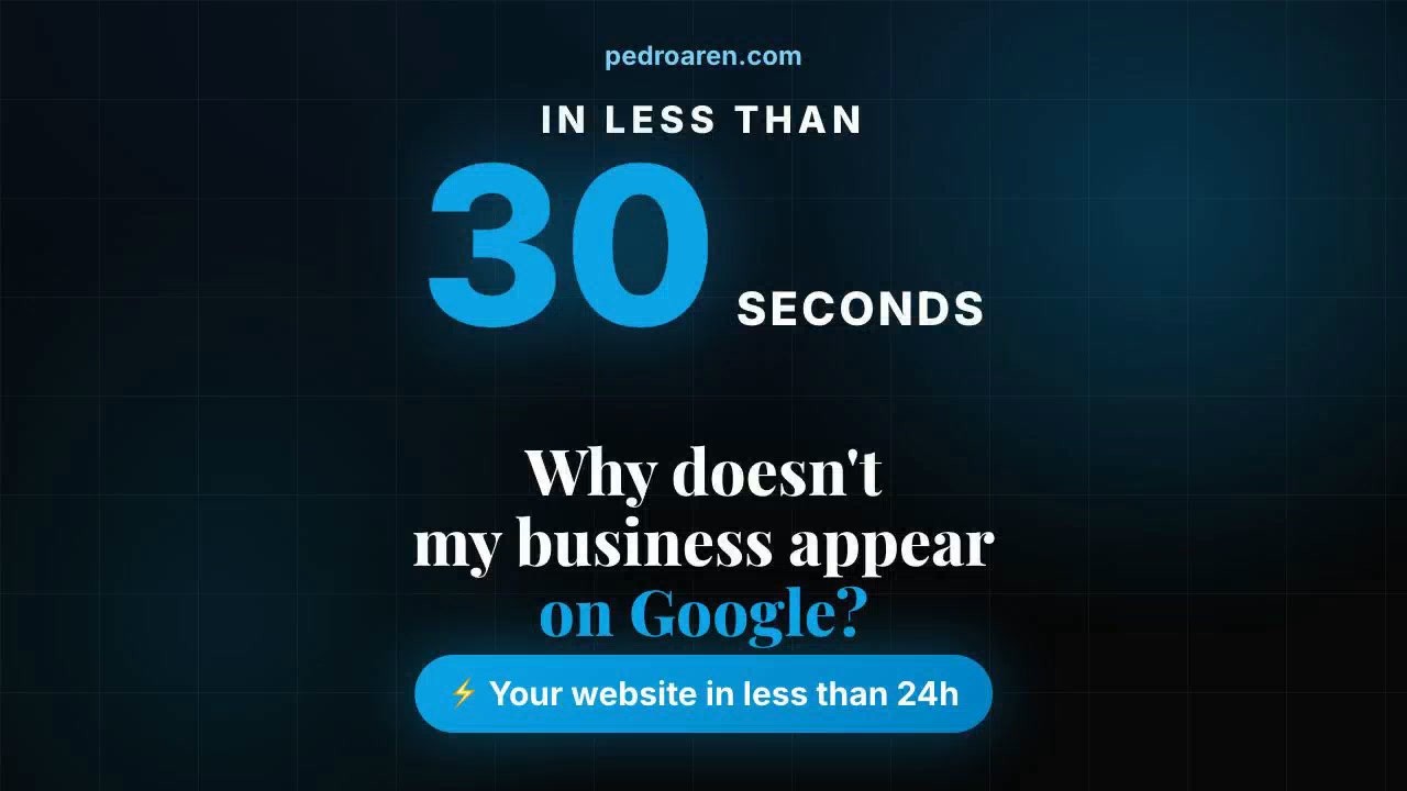 Why doesn't my business show up on Google?