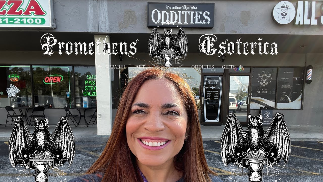 My First Visit to Prometheus Esoterica Oddities in Winter Park | Open House Opening Day