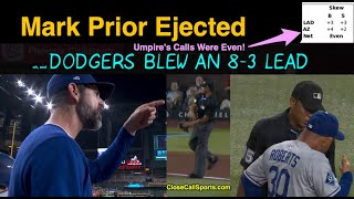 Celebrity E24 - Mark Prior Ejected as Dodgers Blow 8-3 Lead to Arizona, Yells at Umpire Jeremie Rehak Over BBs Net Worth