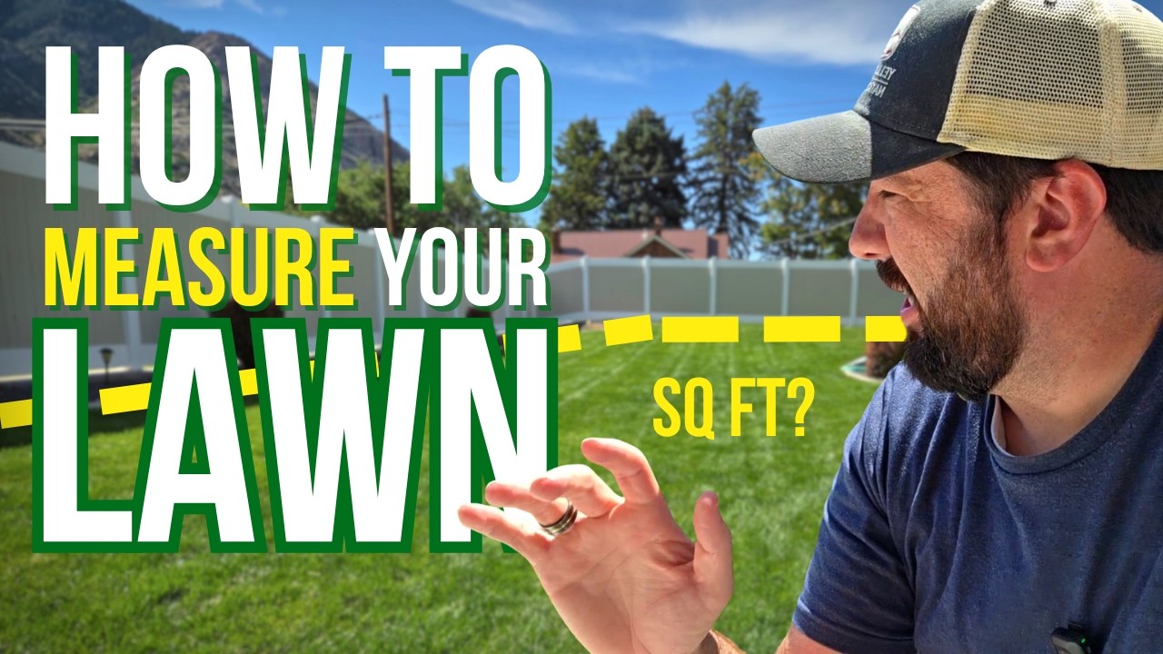 How to Measure Your Lawn The EASY Way!