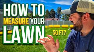 How to Measure the Square Footage of Your Lawn The EASY Way!