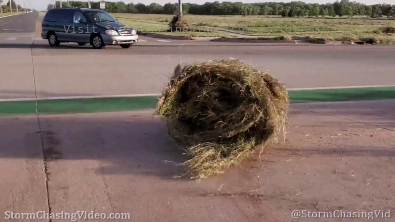 Norman, OK High winds blowing debris - 6/9/2020