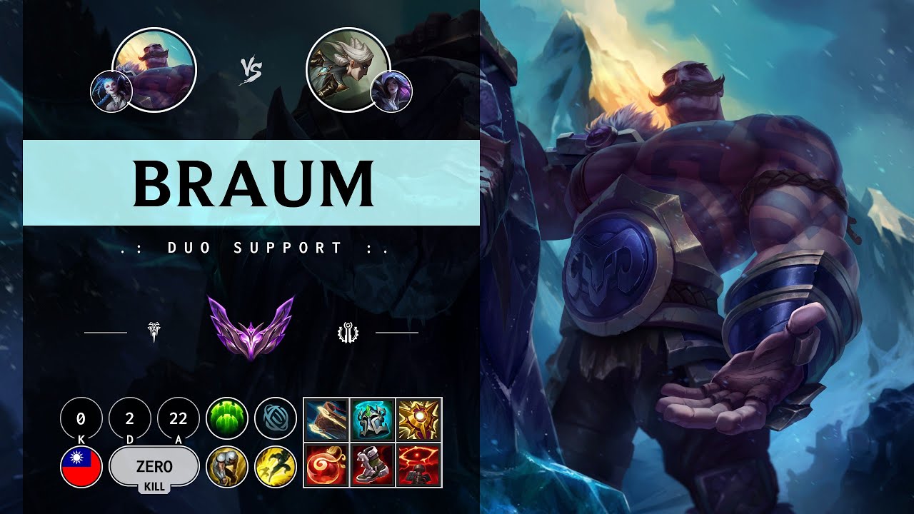 Braum Support vs Camille - TW Master Patch 14.10