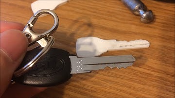 3D Printing My Bike Lock Key