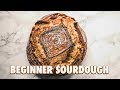 No Knead Beginner Sourdough Bread