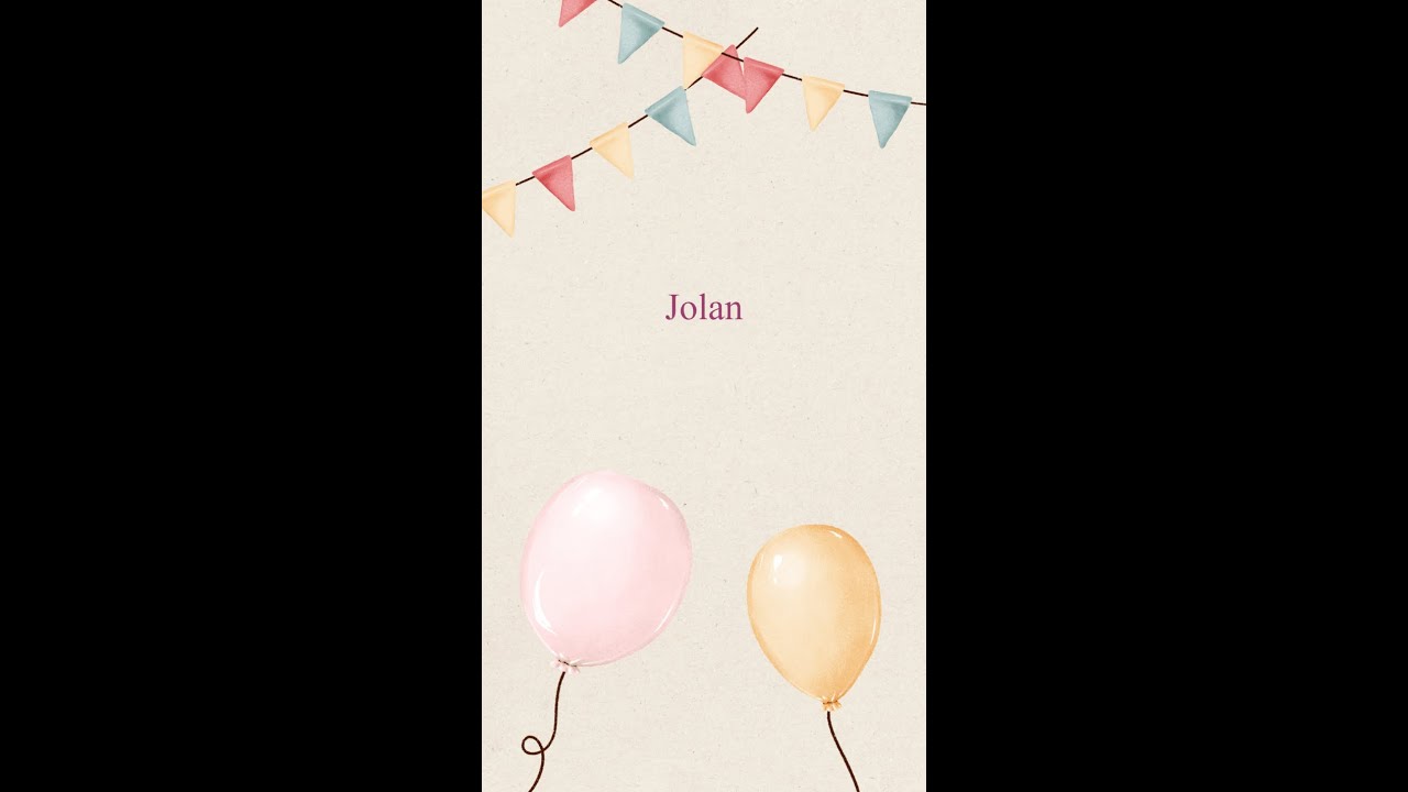 Felíz Cumpleaños Jolan 🎁 🍰 | Tiktok Discobar 💋 auf YouTube ansehen Felíz Cumpleaños Jolan 🎁 🍰 | Tiktok Discobar 💋 auf YouTube ansehen