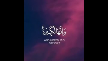 من سورة البقرة بصوت عبد الرحمن مسعد | حالات واتساب دينية