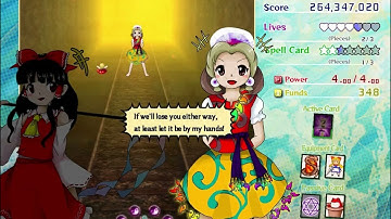 Touhou 18: Unconnected Marketeers - Hard 1cc - Reimu