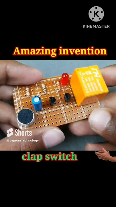 how to make clap switch #experiment