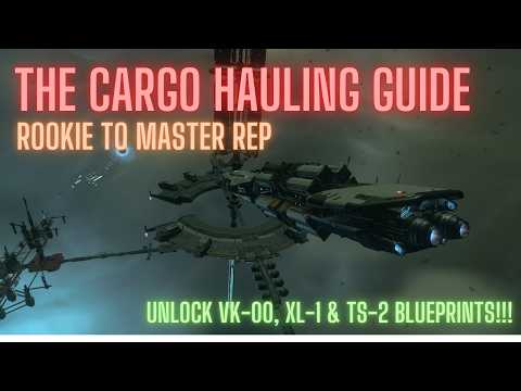 The Cargo Hauling Guide - Rookie to Master - XL-1 & TS-2 Blueprints!!! Star Citizen 4.8