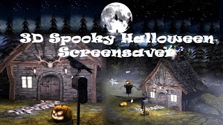 HD | 3D Spooky Halloween (Ecran de veille 3D) screenshot 1