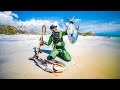 Spearfishing For Survival While Surviving at Sea for 7 Days!! (stranded houseboat)