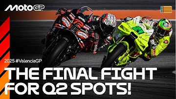 The record-breaking last 5 minutes of MotoGP Practice 🔥 | 2025 Valencia GP
