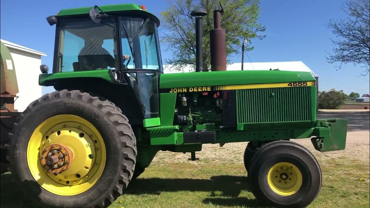 JOHN DEERE 4555 For Sale - YouTube