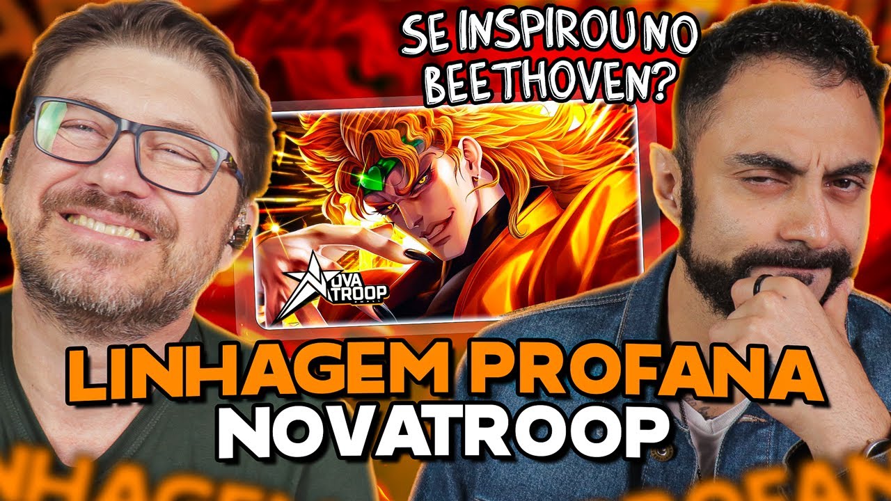 REACT de Linhagem Profana | Novatroop | Dio Brando (JoJo's Bizarre Adventure)