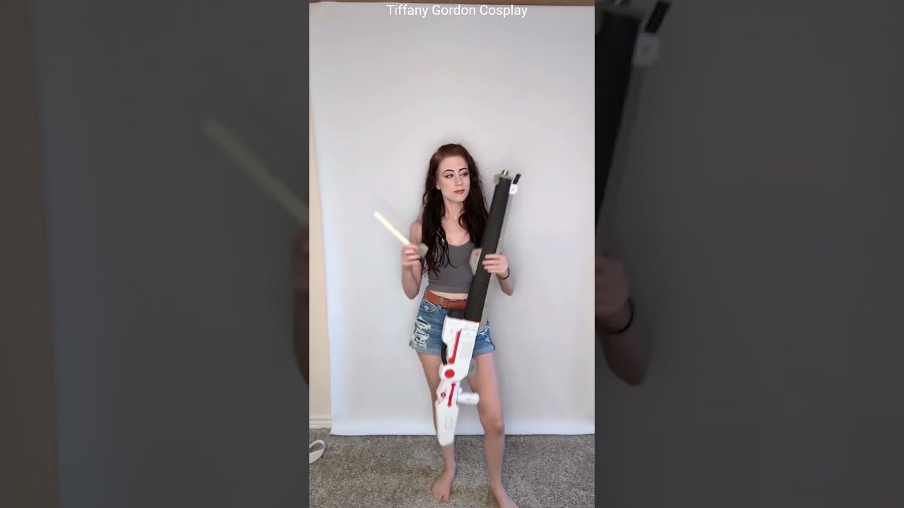 I made Buster Rifles for my Gundam cosplay out of EVA foam and CPVC pipes #cosplay #gundam #anime