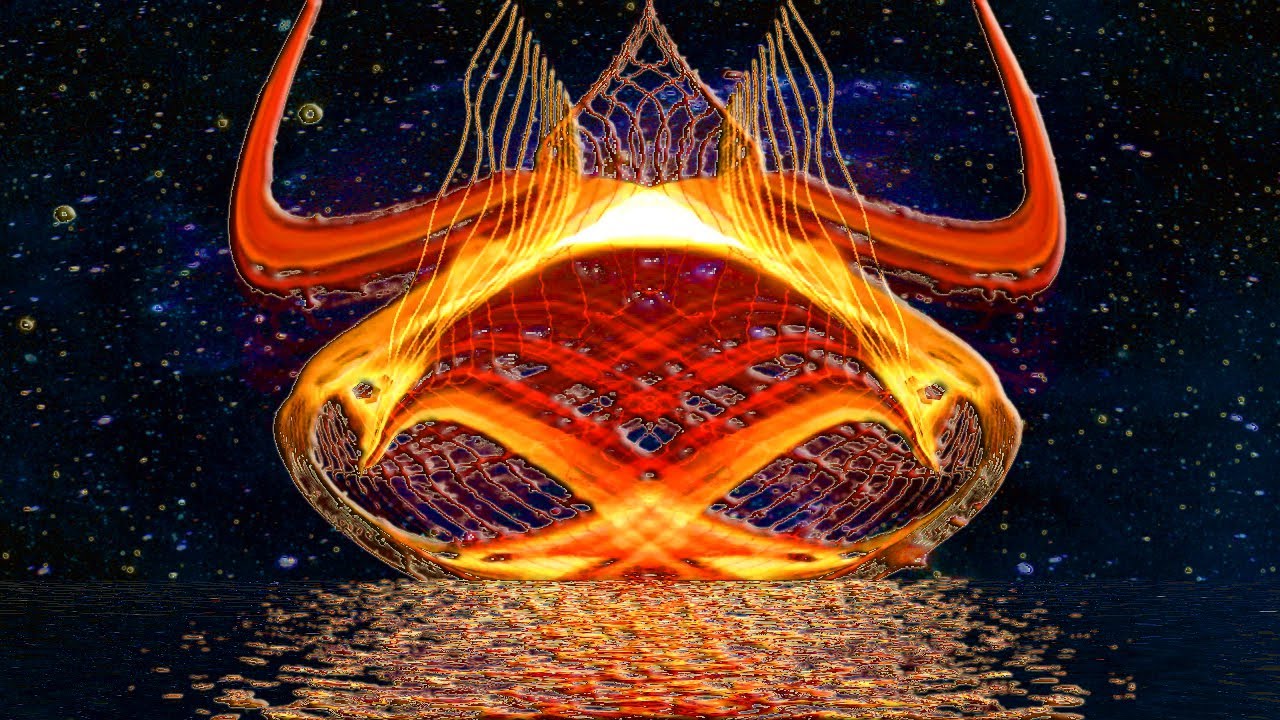 Digital Art Video 5 - Animated Graphics Fire & Water