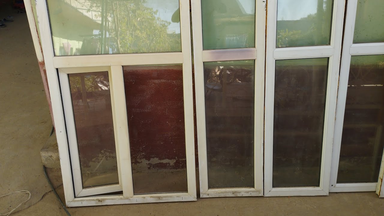 95.Пластик терезесі әйнектеріны калай алу керек.