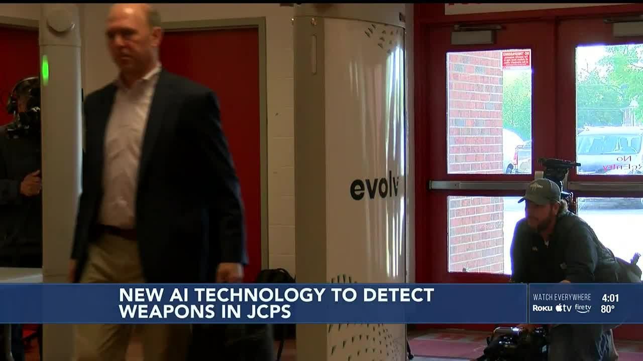 Weapon detection systems planned for JCPS middle, high schools - YouTube