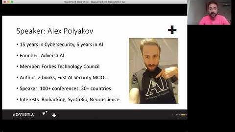 Alex Polyakov: Testing Facial Recognition System Security