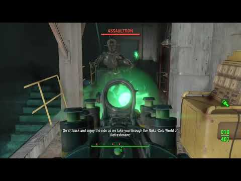 Fallout 4: Nuka World - Ambushed by a pack of Assaultrons
